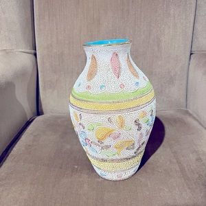 Beautiful hand painted vase